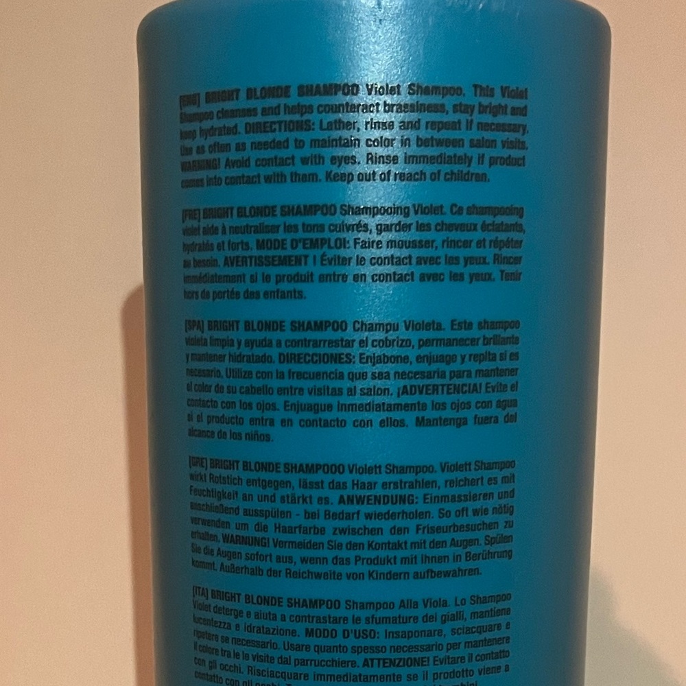 Sexy Hair Concepts Healthy Sexy Hair Healthy Bright Blonde Violet Shampoo 1000ml - Picture 10 of 10